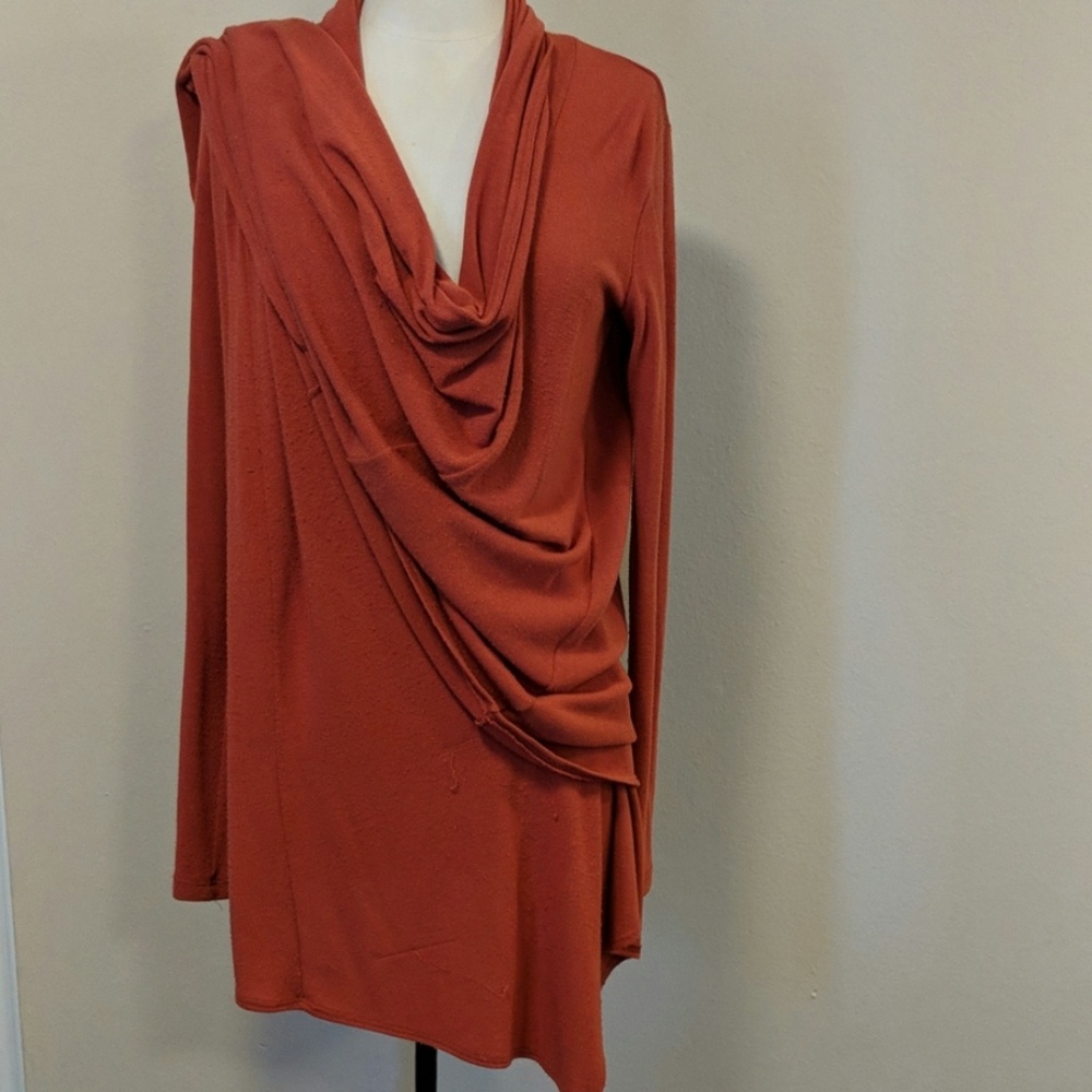 Wrap around open sweater